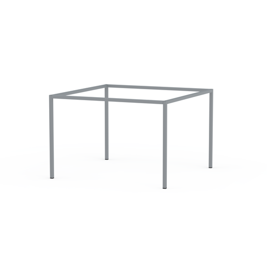 Couchtischgestell FE-BT-0023 für Tischplattengröße 80x80cm, silber