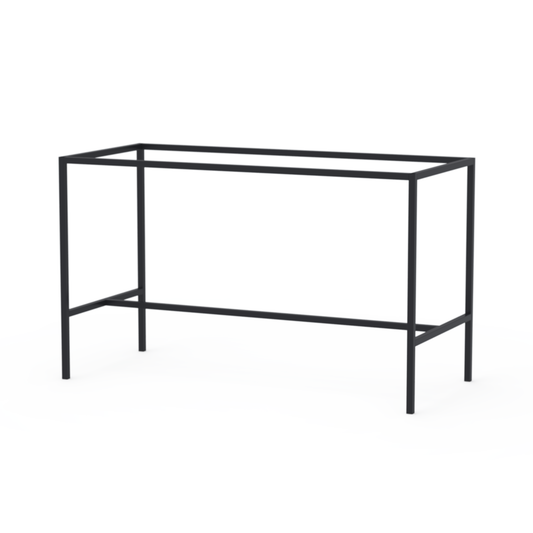 Stehtischgestell FE-HTG-0002 für Tischplattengröße 180x80cm, schwarz