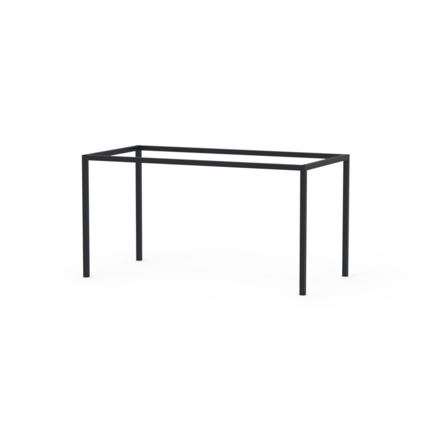 Tischgestell FE-TG-0002 für Tischplattengröße 140x70cm, schwarz