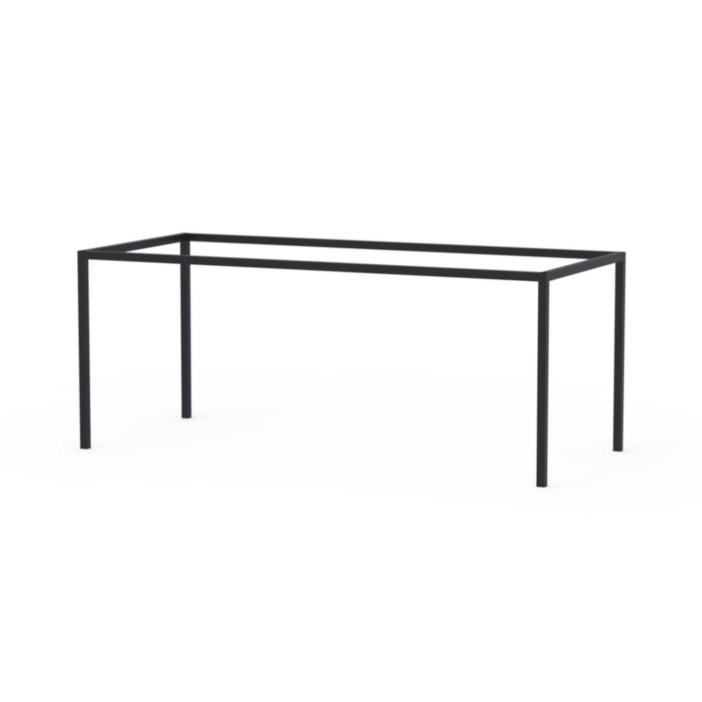 Tischgestell FE-TG-0002 für Tischplattengröße 180x80cm, schwarz