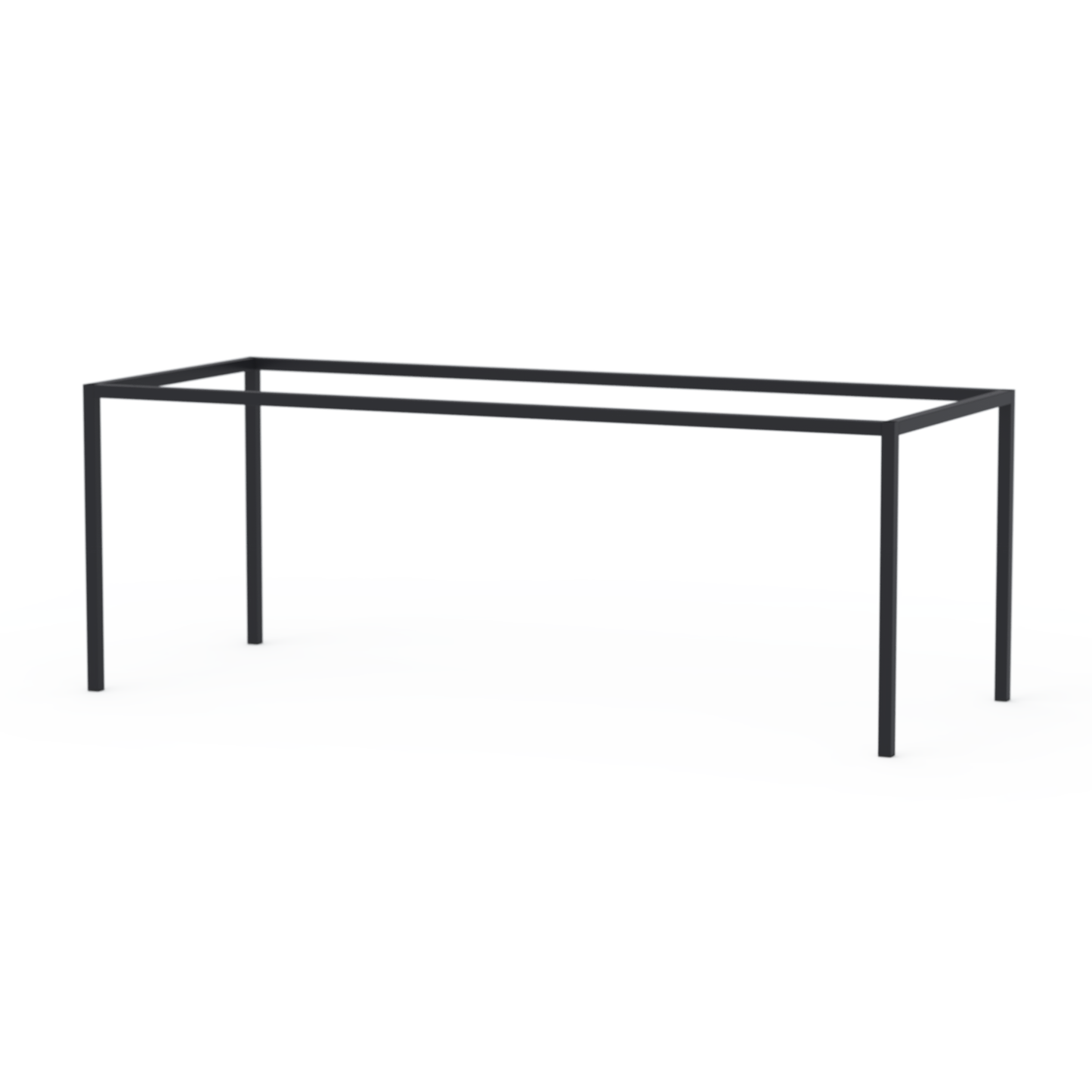 Tischgestell FE-TG-0002 für Tischplattengröße 200x80cm, schwarz