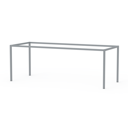 Tischgestell FE-TG-0002 für Tischplattengröße 200x80cm, silber