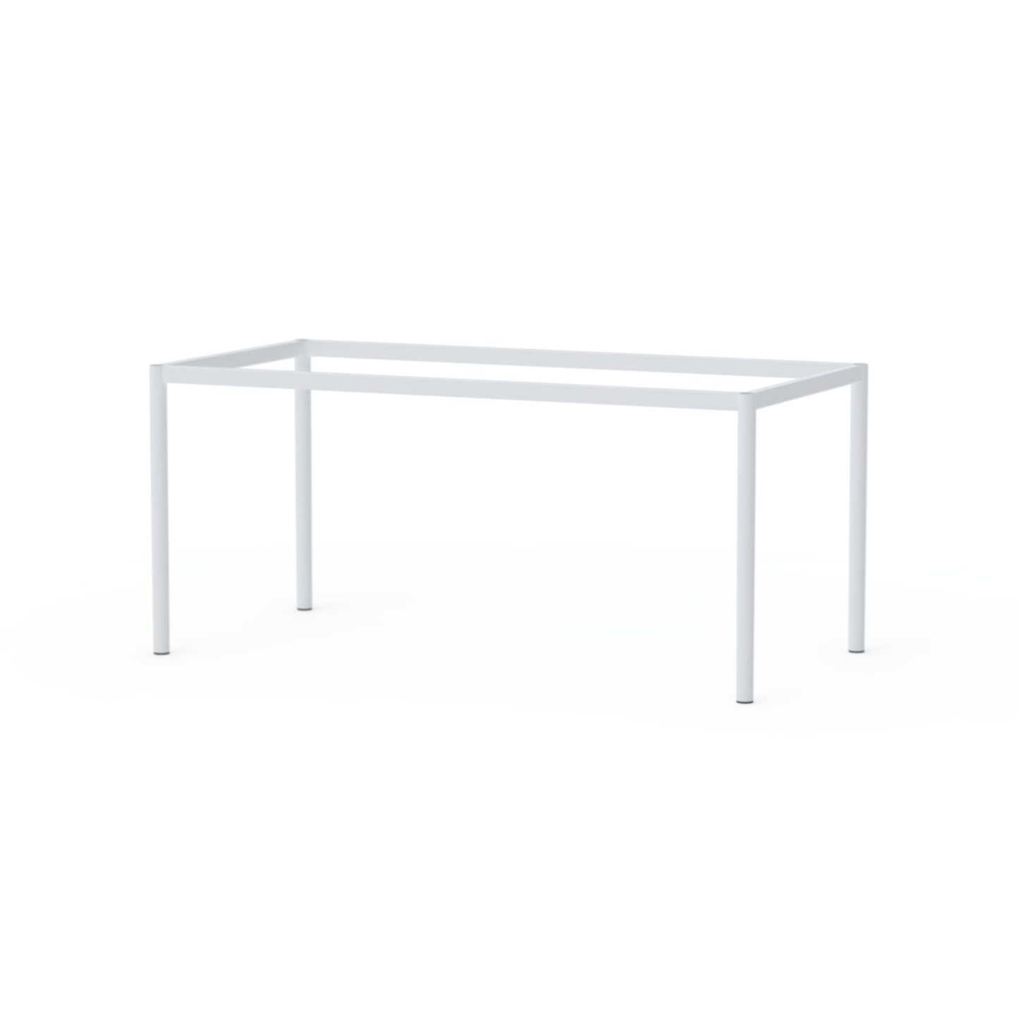 Tischgestell FE-TG-0006 für Tischplattengröße 160x80cm, weiß