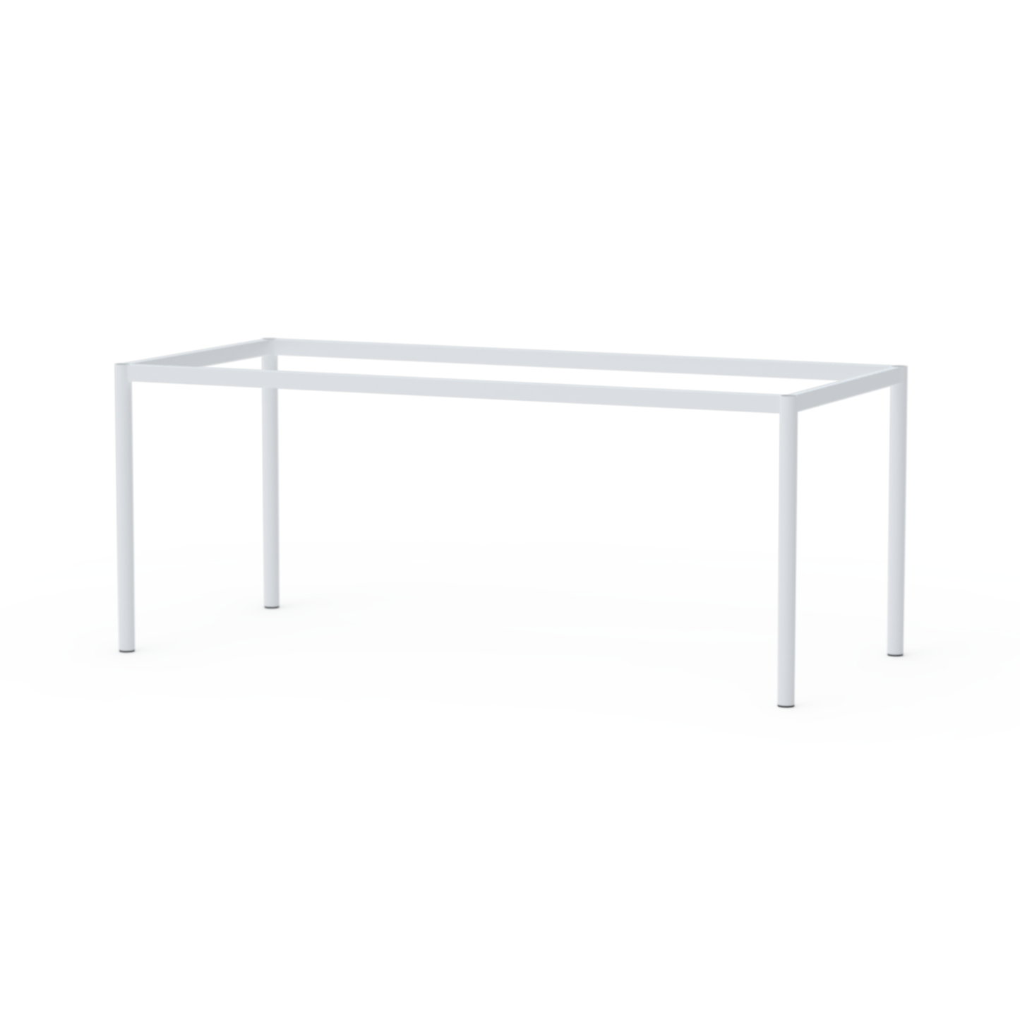 Tischgestell FE-TG-0006 für Tischplattengröße 180x80cm, weiß