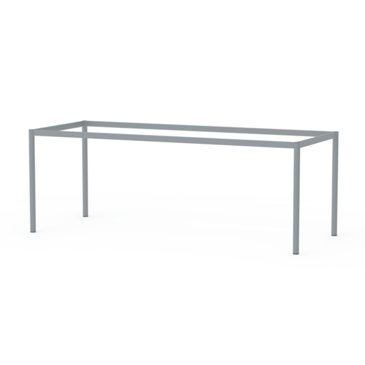 Tischgestell FE-TG-0006 für Tischplattengröße 200x80cm, silber