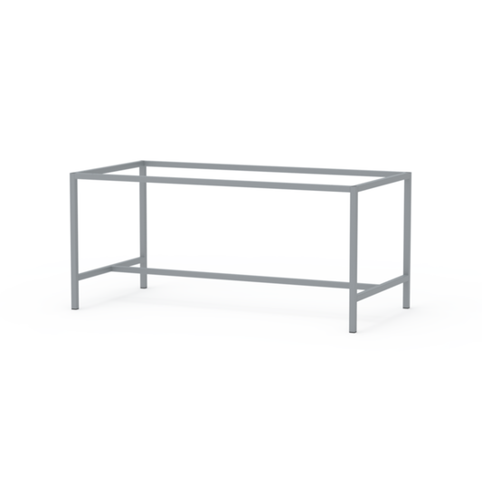 Tischgestell FE-TG-0010 für Tischplattengröße 160x80cm, silber