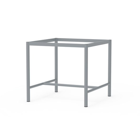 Tischgestell FE-TG-0011 für Tischplattengröße 80x80cm, silber