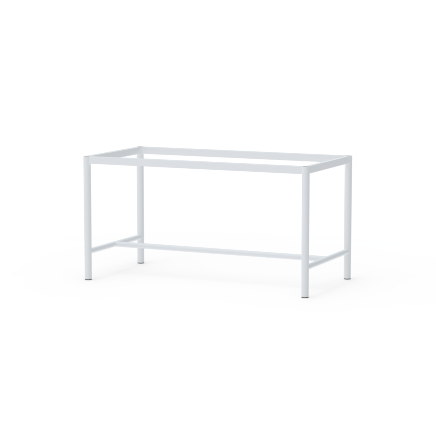 Tischgestell FE-TG-0012 für Tischplattengröße 140x70cm, weiß