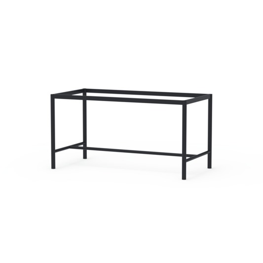 Tischgestell FE-TG-0012 für Tischplattengröße 140x70cm, schwarz