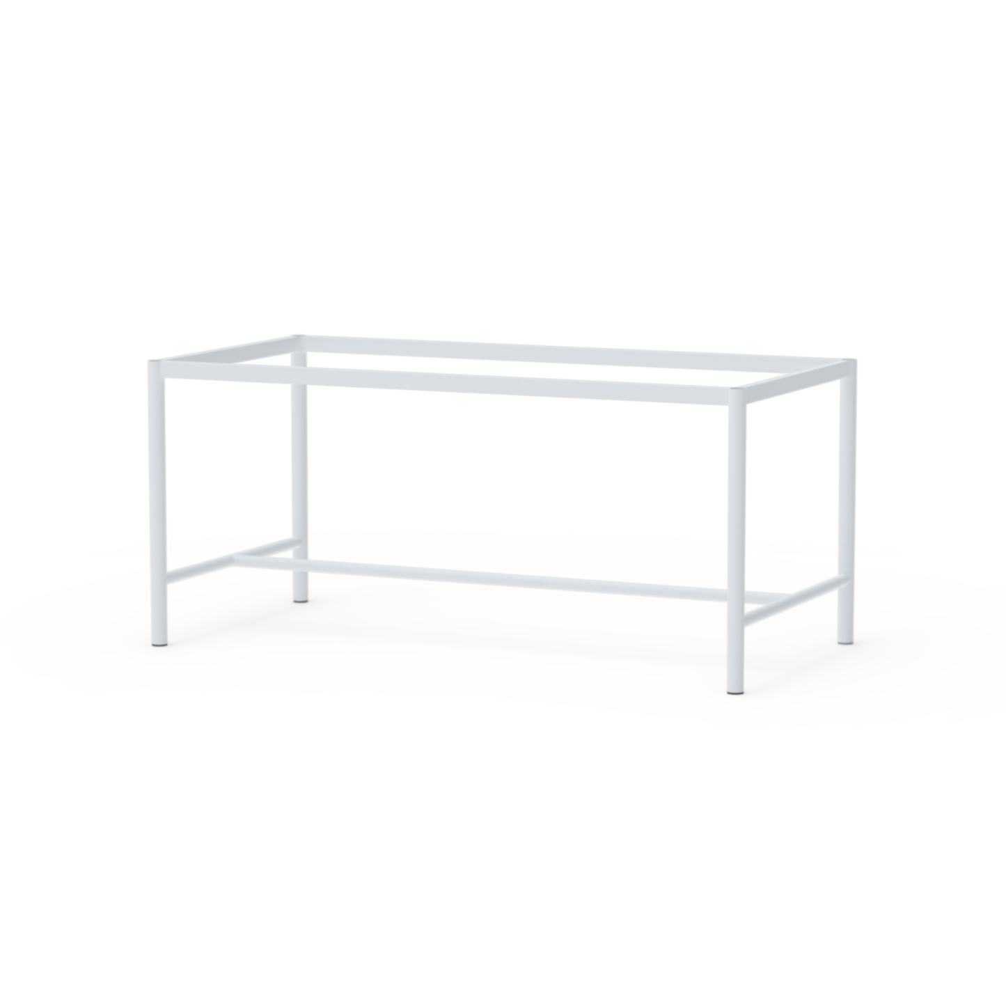 Tischgestell FE-TG-0012 für Tischplattengröße 160x80cm, weiß