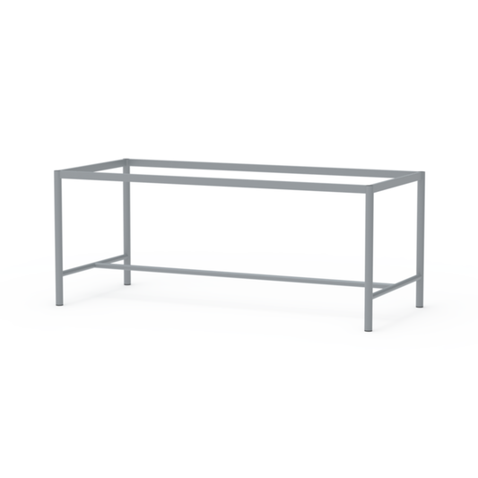 Tischgestell FE-TG-0012 für Tischplattengröße 180x80cm, silber