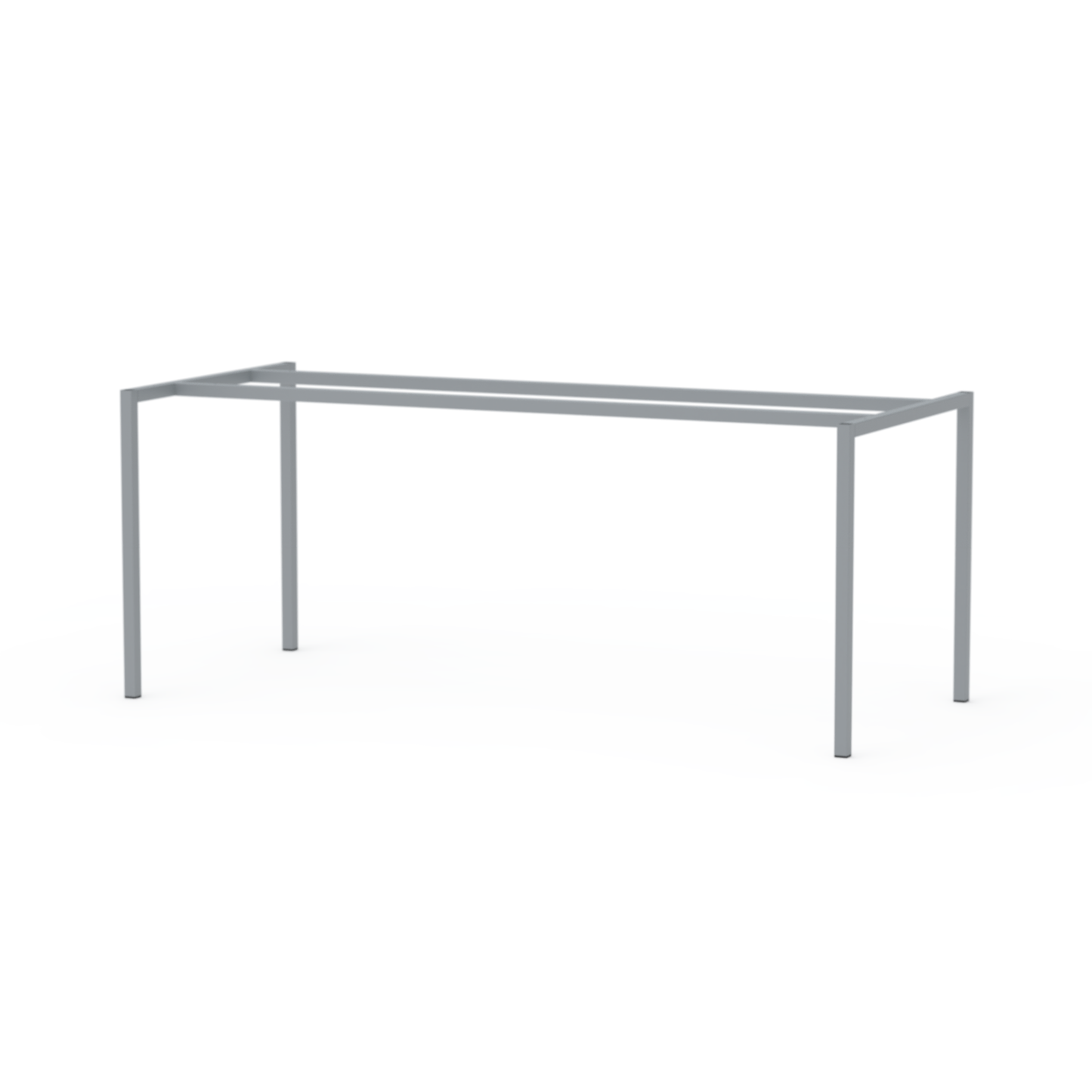 Tischgestell FE-TG-0014 für Tischplattengröße 180x80cm, silber