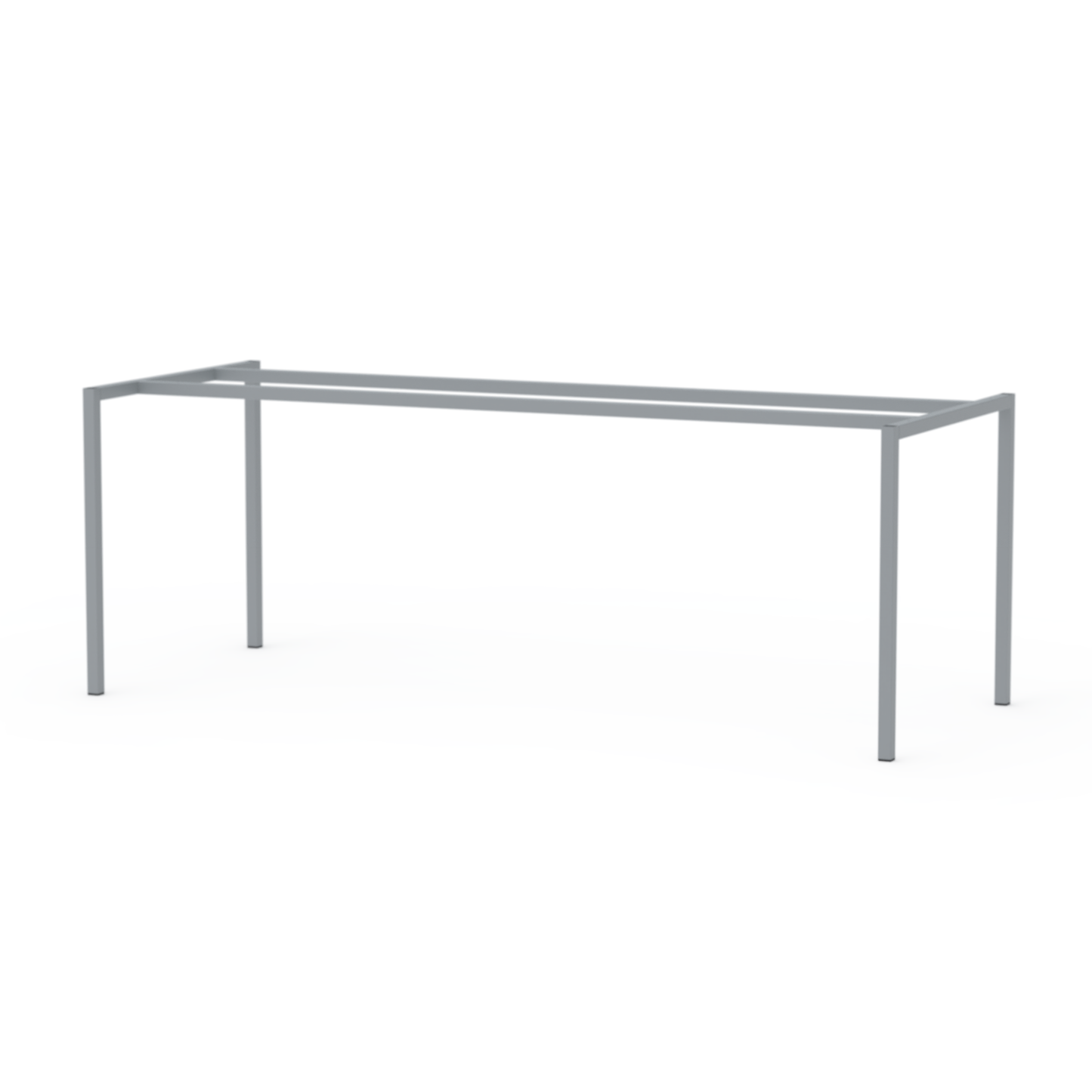 Tischgestell FE-TG-0014 für Tischplattengröße 200x80cm, silber