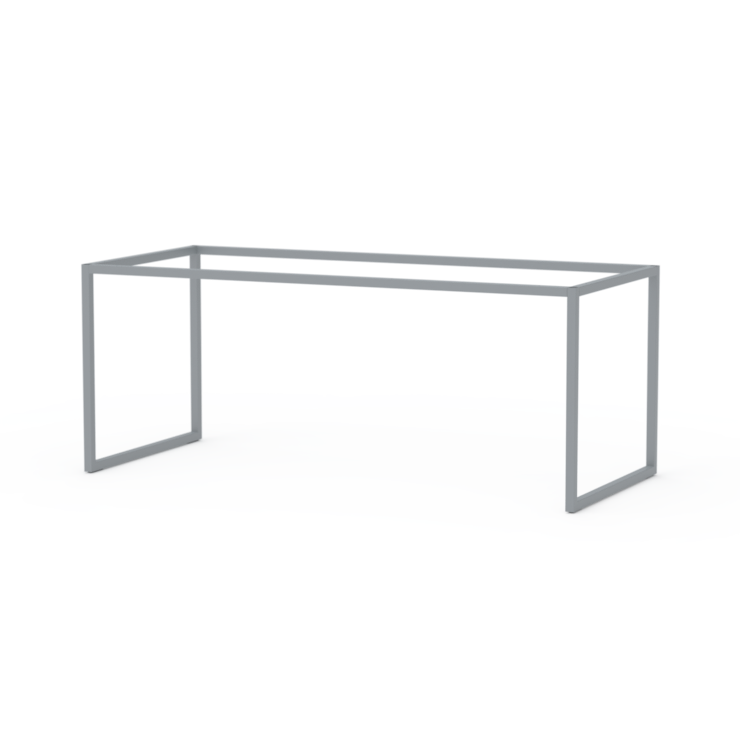 Tischgestell FE-TG-0016 für Tischplattengröße 180x80cm, silber